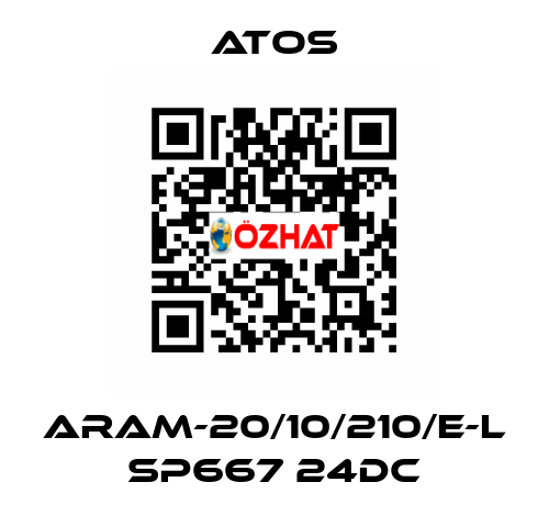 ARAM-20/10/210/E-L SP667 24DC Atos