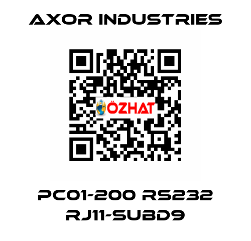 PC01-200 RS232 RJ11-SubD9 Axor Industries
