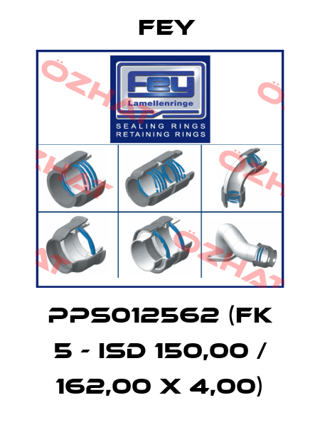 PPS012562 (FK 5 - ISD 150,00 / 162,00 x 4,00) Fey