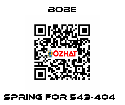 spring for 543-404В Bobe