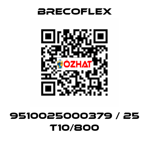 9510025000379 / 25 T10/800 Brecoflex