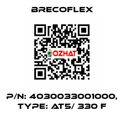 P/N: 4030033001000, Type: AT5/ 330 F Brecoflex