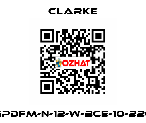 GPDFM-N-12-W-BCE-10-220 Clarke