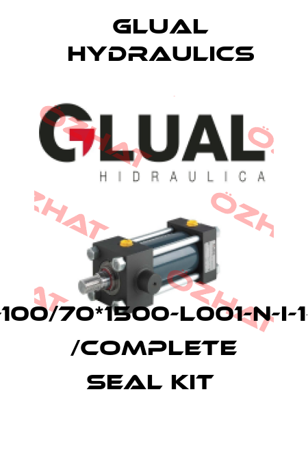 KD-100/70*1500-L001-N-I-1-20 /complete seal kit  Glual Hydraulics