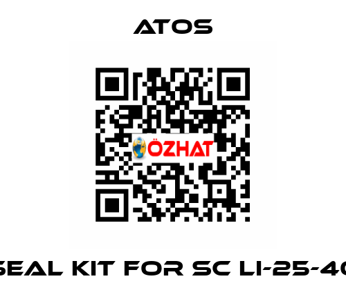 SEAL KIT FOR SC LI-25-40 Atos