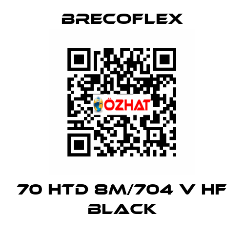 70 HTD 8M/704 V HF Black Brecoflex