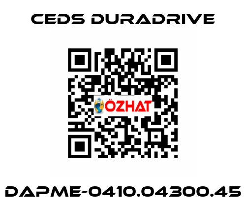 DAPME-0410.04300.45 Ceds Duradrive