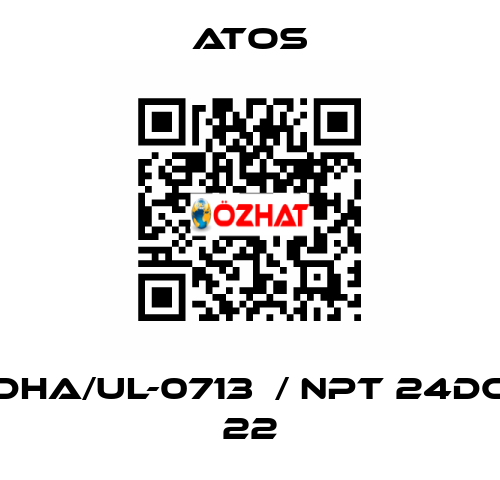 DHA/UL-0713  / NPT 24DC 22 Atos
