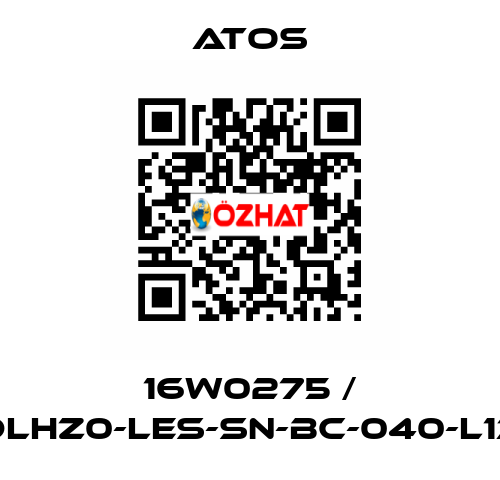 16W0275 / DLHZ0-LES-SN-BC-040-L13 Atos