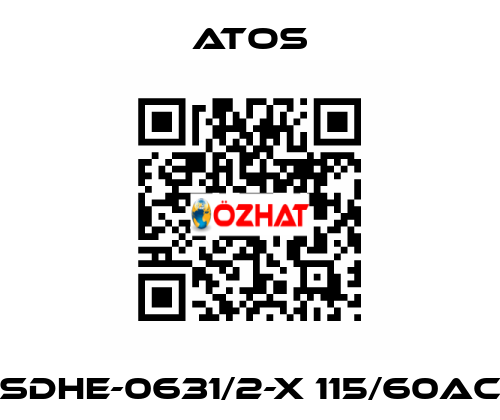 SDHE-0631/2-X 115/60AC Atos