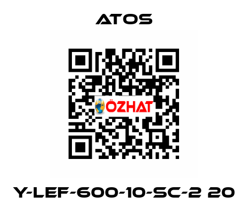 Y-LEF-600-10-SC-2 20 Atos