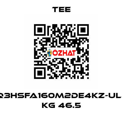 Q3HSFA160M2DE4KZ-UL   KG 46.5 TEE