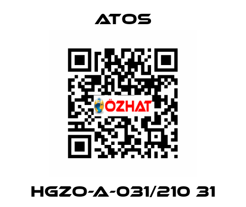 HGZO-A-031/210 31 Atos