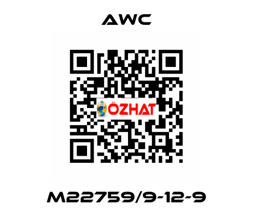 M22759/9-12-9 Awc
