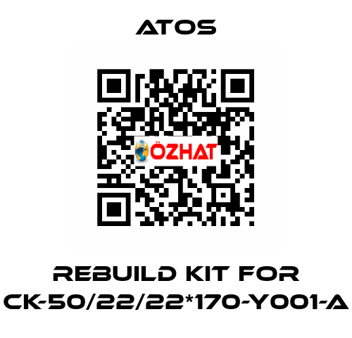 rebuild kit for CK-50/22/22*170-Y001-A Atos
