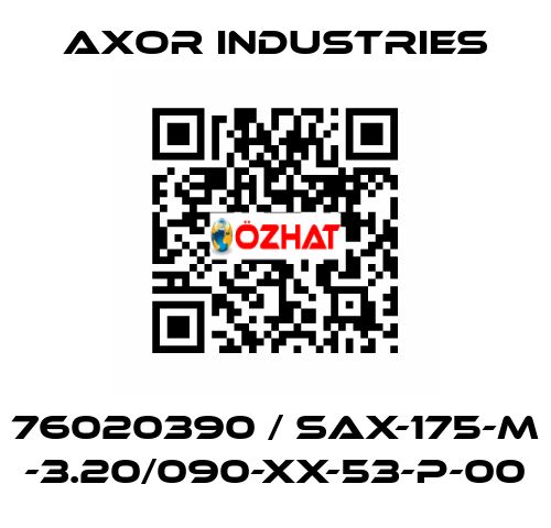 76020390 / SAX-175-M -3.20/090-XX-53-P-00 Axor Industries