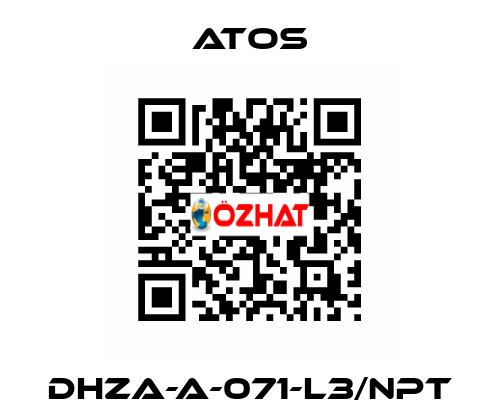 DHZA-A-071-L3/NPT Atos