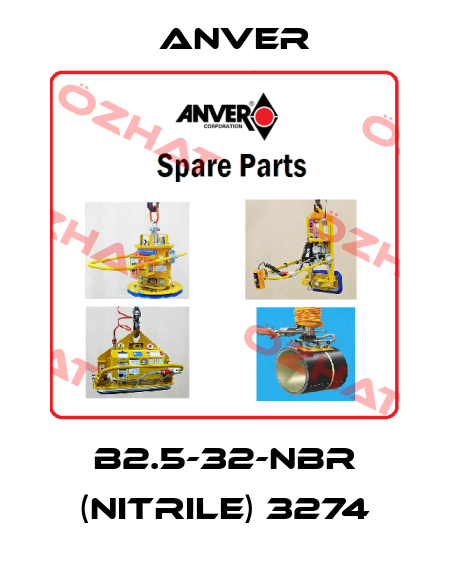 B2.5-32-NBR (Nitrile) 3274 Anver