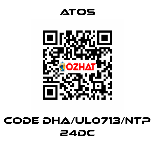 Code DHA/UL0713/NTP 24DC Atos