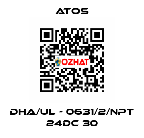 DHA/UL - 0631/2/NPT 24DC 30 Atos