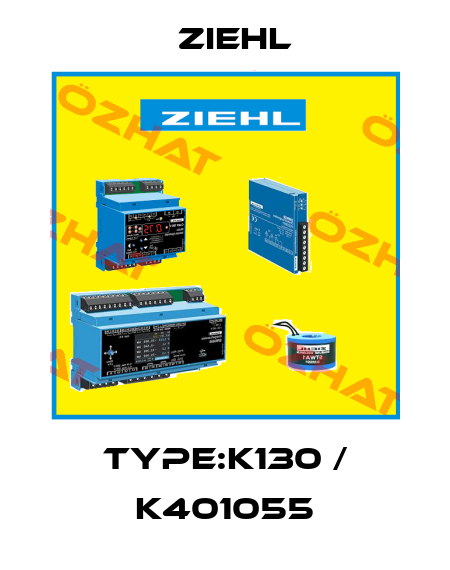 Type:K130 / K401055 Ziehl