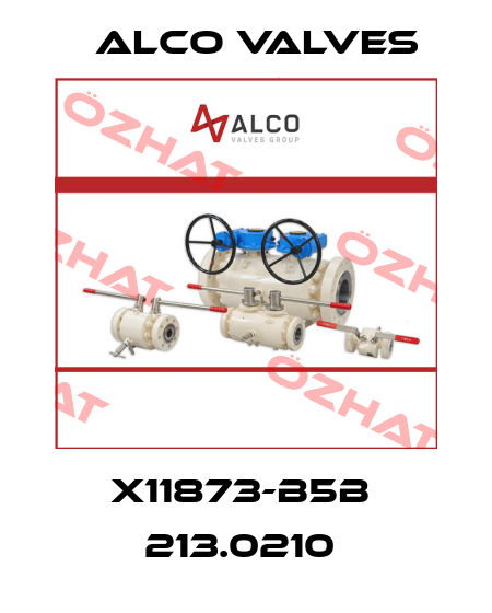 X11873-B5B  213.0210  Alco Valves
