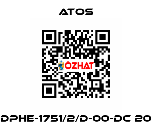 DPHE-1751/2/D-00-DC 20 Atos