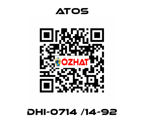 DHI-0714 /14-92 Atos