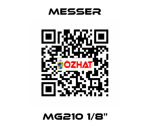 MG210 1/8" Messer