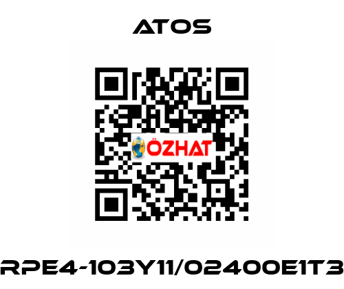 RPE4-103Y11/02400E1T3 Atos