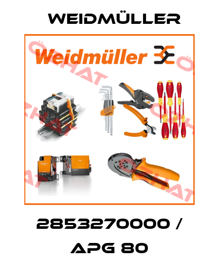 2853270000 / APG 80 Weidmüller