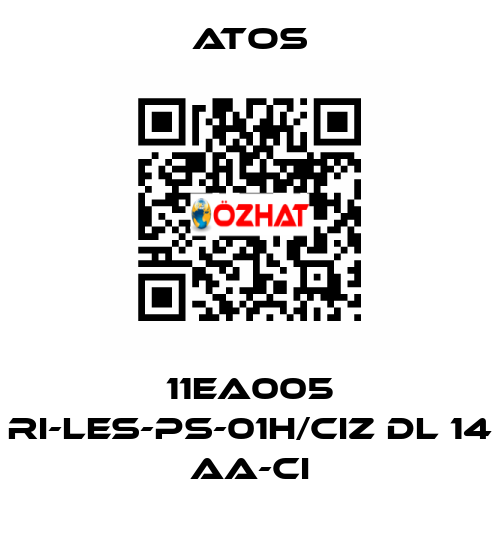 11EA005 RI-LES-PS-01H/CIZ DL 14 AA-CI Atos