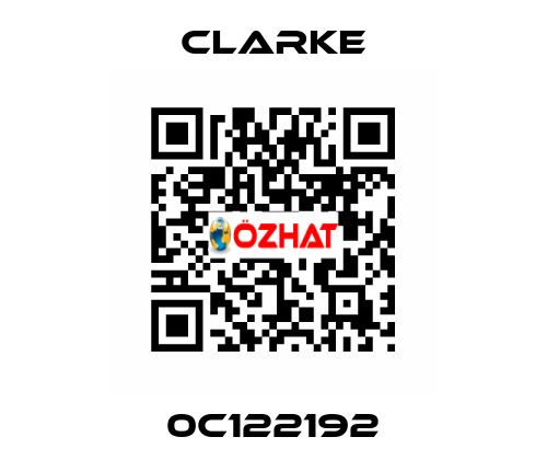 0C122192 Clarke