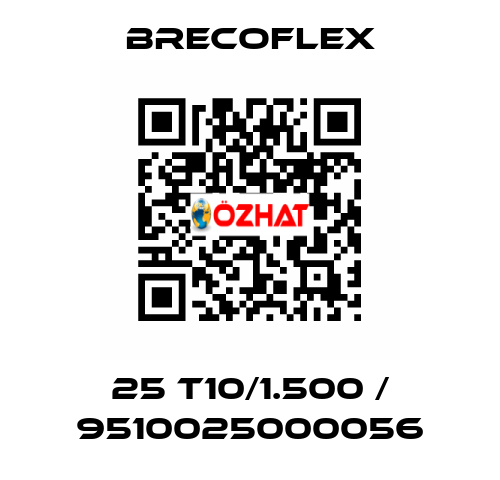 25 T10/1.500 / 9510025000056 Brecoflex