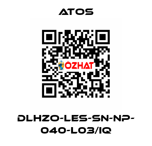 DLHZO-LES-SN-NP- 040-L03/IQ Atos