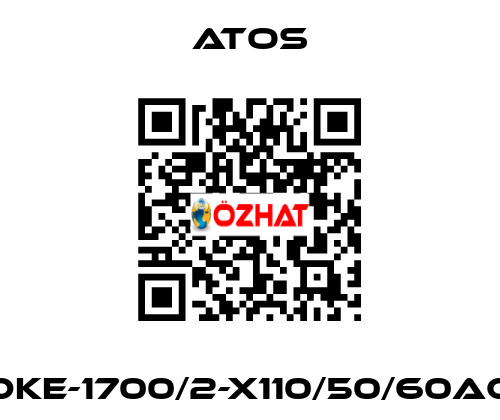 DKE-1700/2-X110/50/60AC Atos