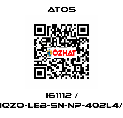 161112 / LIQZO-LEB-SN-NP-402L4/Z Atos