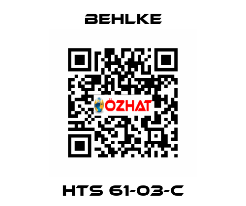 HTS 61-03-C BEHLKE