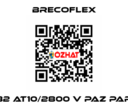 32 AT10/2800 V PAZ PAR Brecoflex