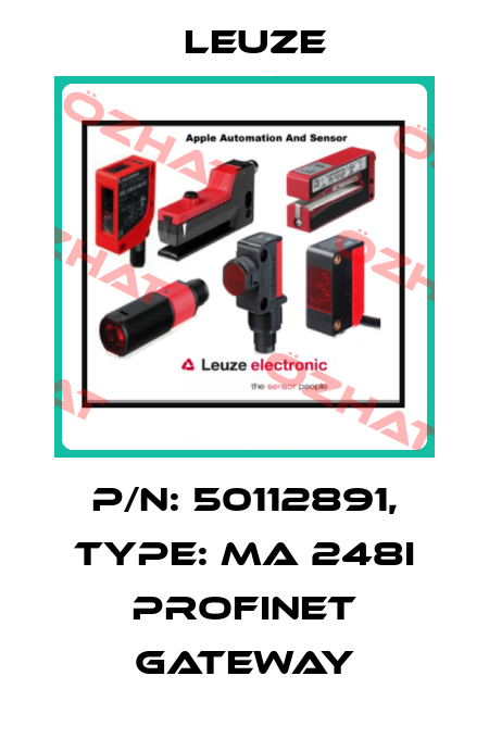 p/n: 50112891, Type: MA 248i Profinet Gateway Leuze