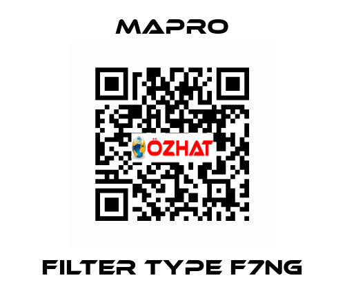 filter type F7NG Mapro
