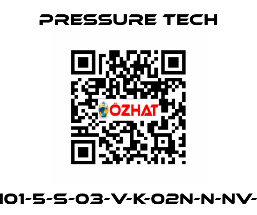 MF101-5-S-03-V-K-02N-N-NV-015 Pressure Tech