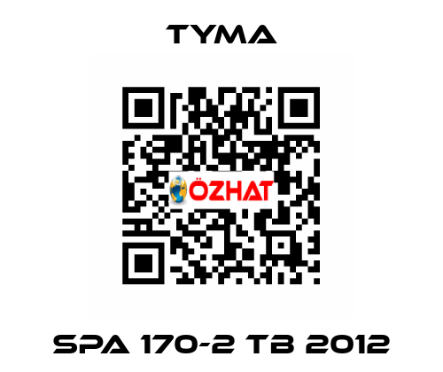 SPA 170-2 TB 2012 TYMA
