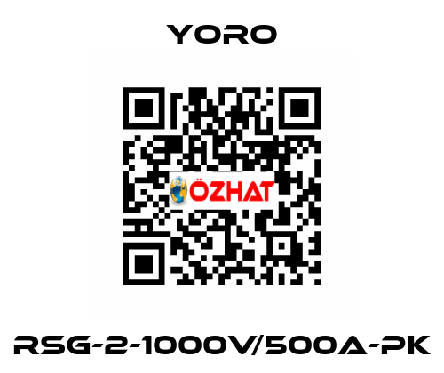 RSG-2-1000V/500A-PK Yoro