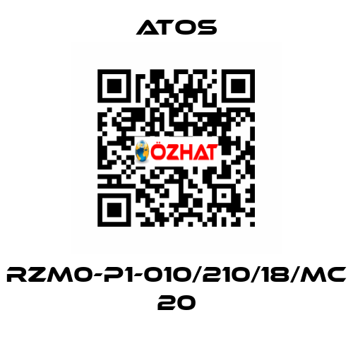RZM0-P1-010/210/18/MC 20 Atos