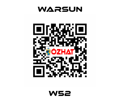 W52 WARSUN