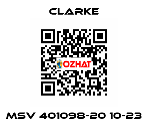MSV 401098-20 10-23 Clarke