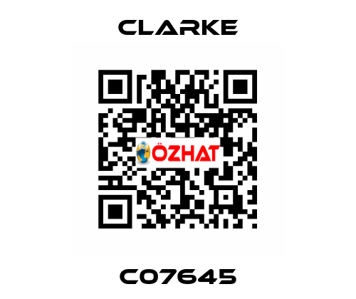 C07645 Clarke