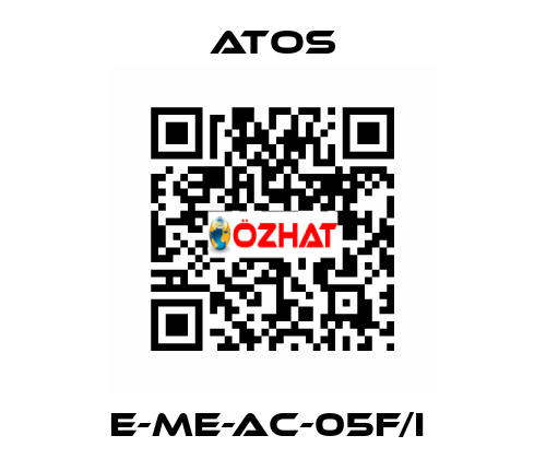 E-ME-AC-05F/I  Atos