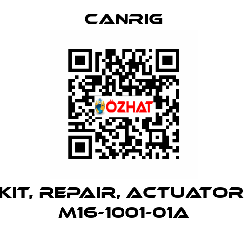 KIT, REPAIR, ACTUATOR  M16-1001-01A Canrig